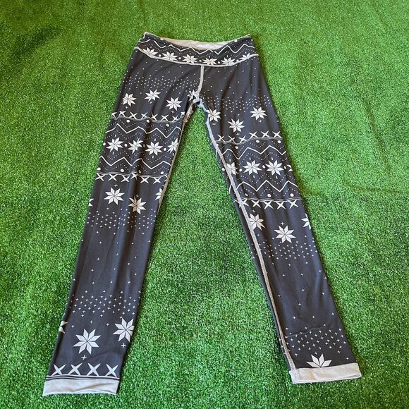 Magellan Outdoors Reversible Full Length Grey Leggings Base layer Pants Size M - Picture 9 of 15